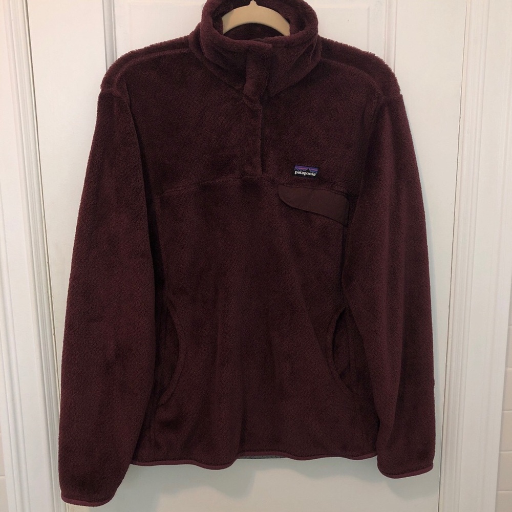 Patagonia Re-Tool Snap-T® Fleece Pullover - Maroon